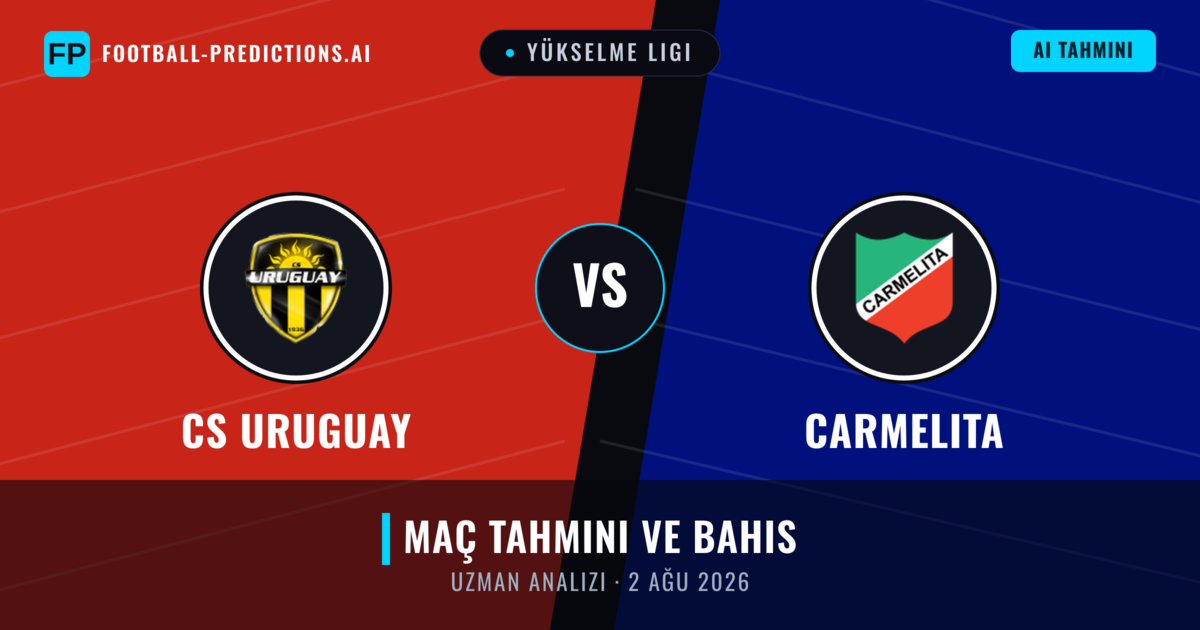 CS Uruguay - Carmelita — maç tahmini ve önizleme