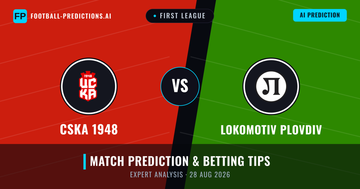 CSKA 1948 vs Lokomotiv Plovdiv — match prediction & preview