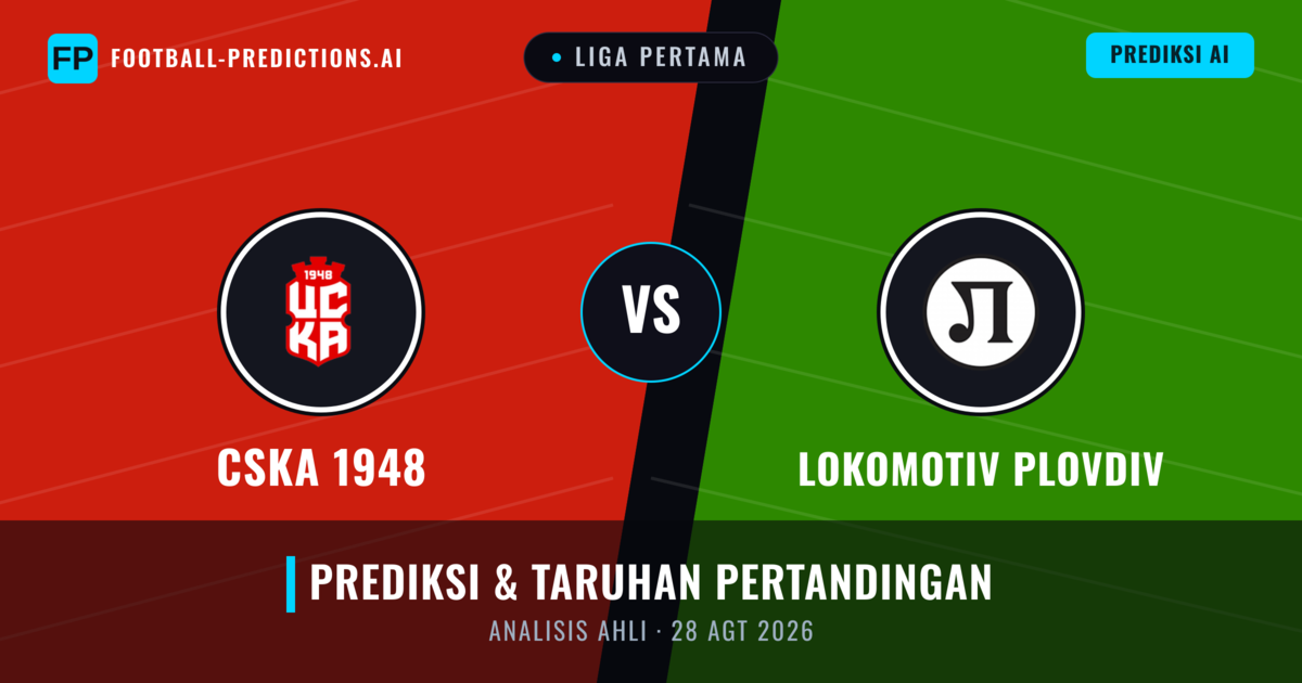 CSKA 1948 vs Lokomotiv Plovdiv — prediksi dan pratinjau pertandingan