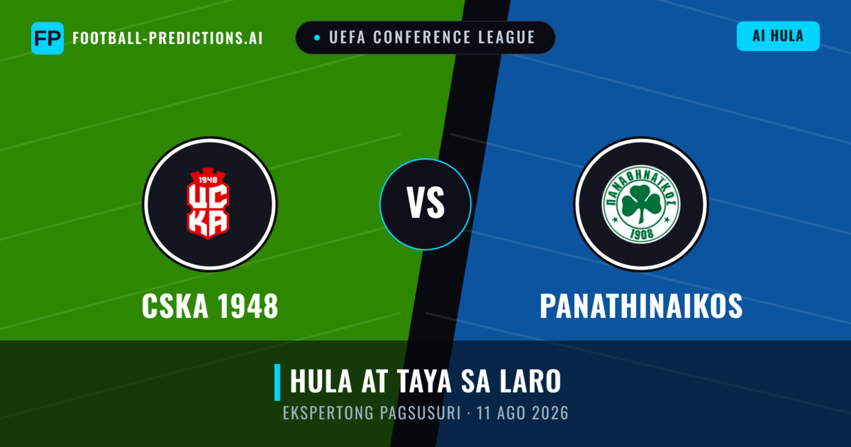 CSKA 1948 vs Panathinaikos — hula at preview ng laban