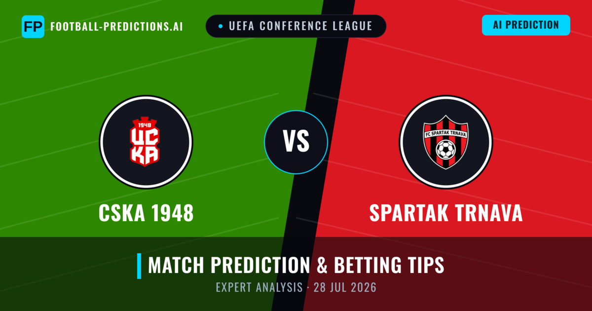 CSKA 1948 vs Spartak Trnava — match prediction & preview