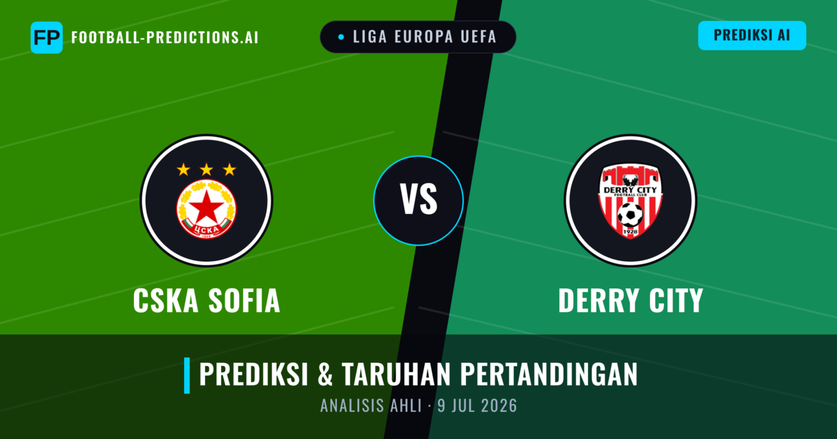 CSKA Sofia vs Derry City — prediksi dan pratinjau pertandingan