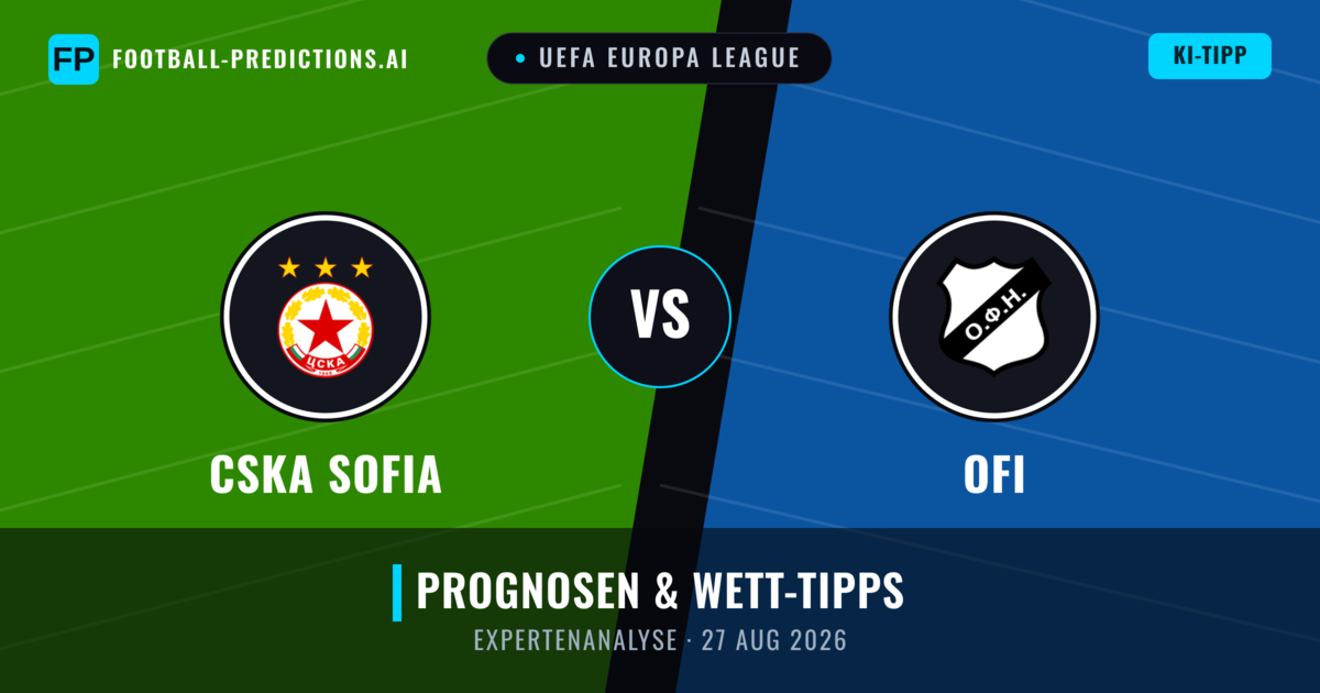 CSKA Sofia vs OFI — Prognose und Spielvorschau