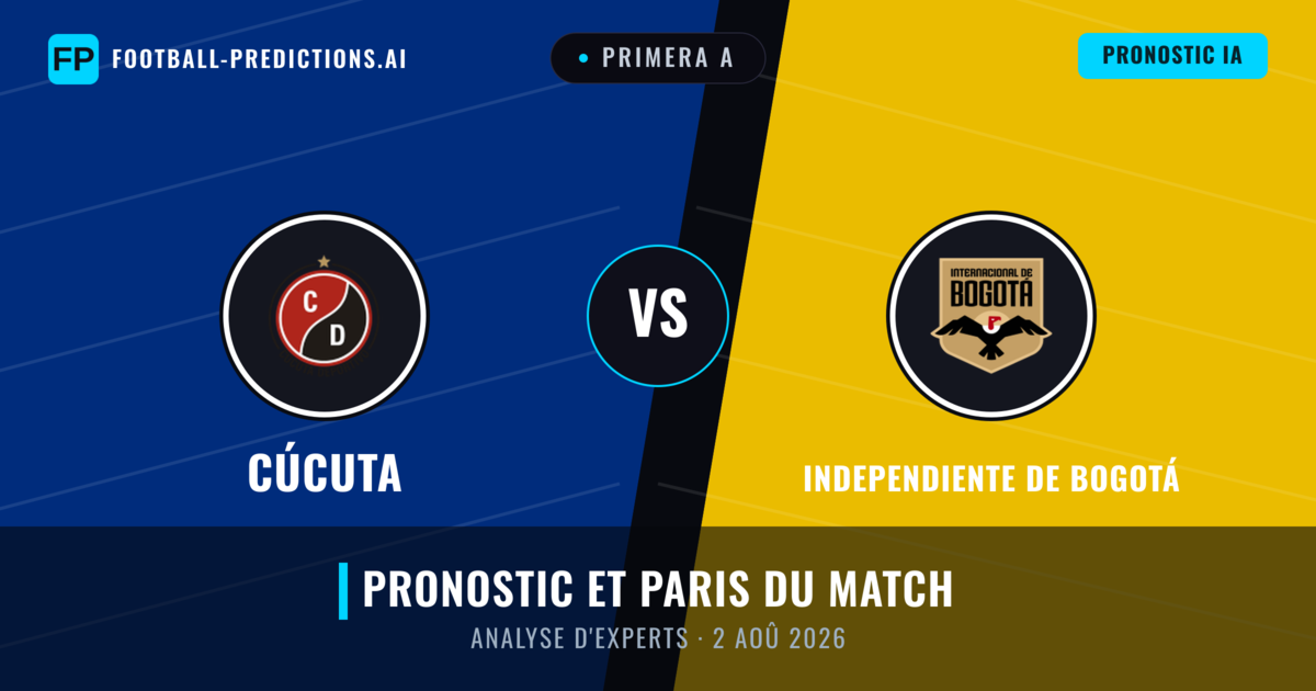 Cúcuta vs Independiente de Bogotá — pronostic et avant-match