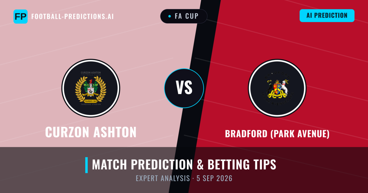 Curzon Ashton vs Bradford (Park Avenue) — match prediction & preview