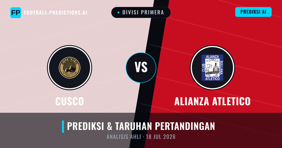 Cusco vs Alianza Atlético — prediksi dan pratinjau pertandingan