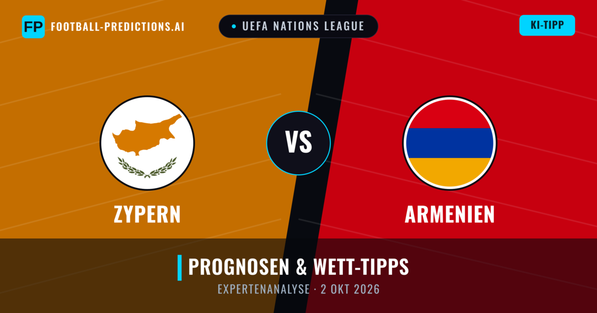 Zypern vs Armenien — Prognose und Spielvorschau