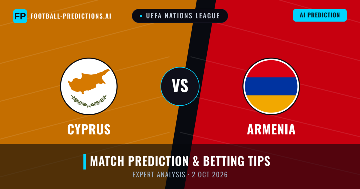 Cyprus vs Armenia — match prediction & preview