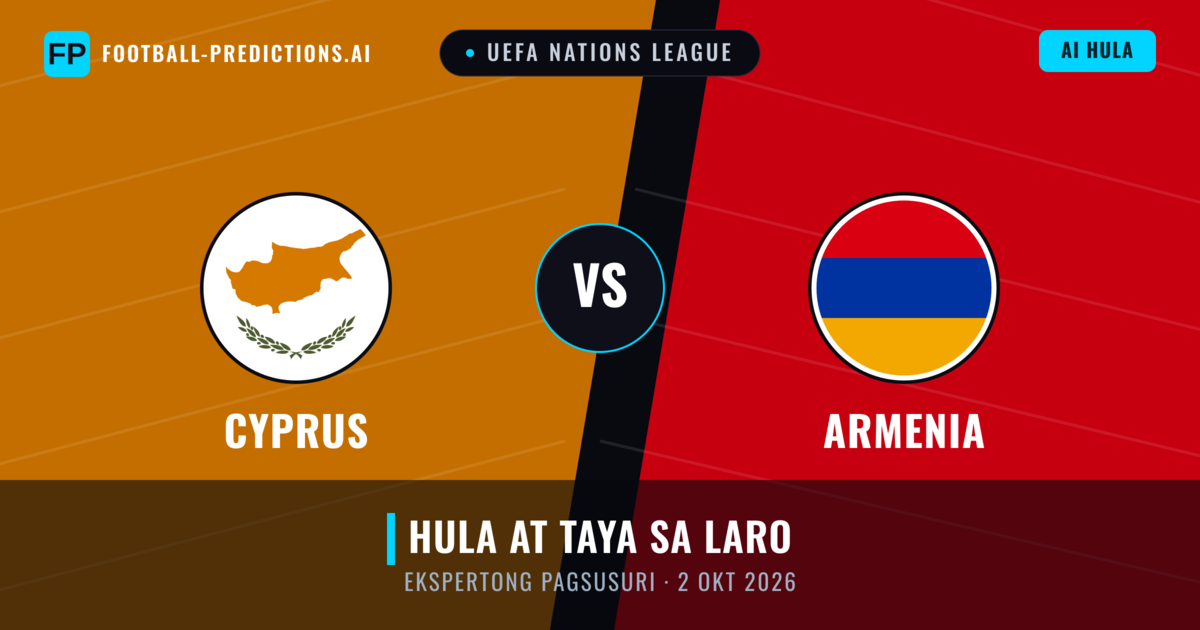 Cyprus vs Armenia — hula at preview ng laban