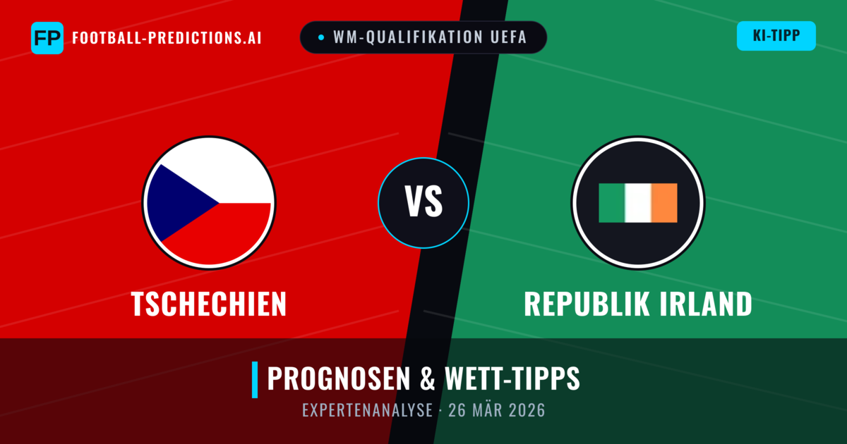 Tschechien vs Republik Irland — Prognose und Spielvorschau