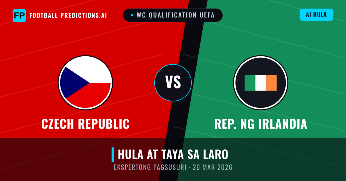 Czech Republic vs Rep. ng Irlandia — hula at preview ng laban