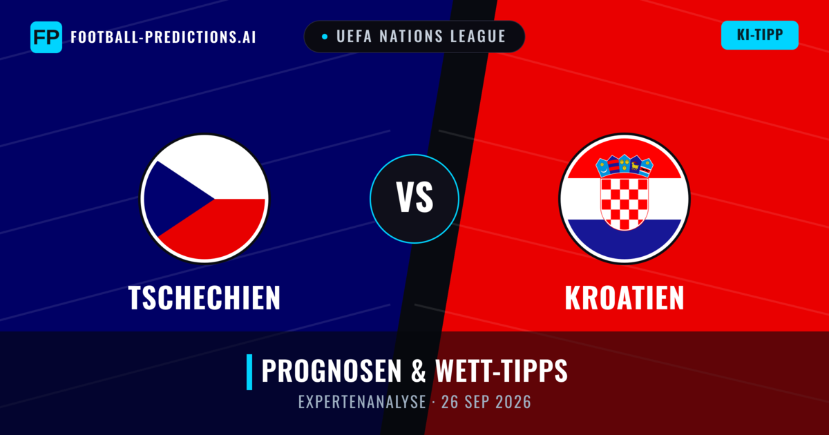 Tschechien vs Kroatien — Prognose und Spielvorschau