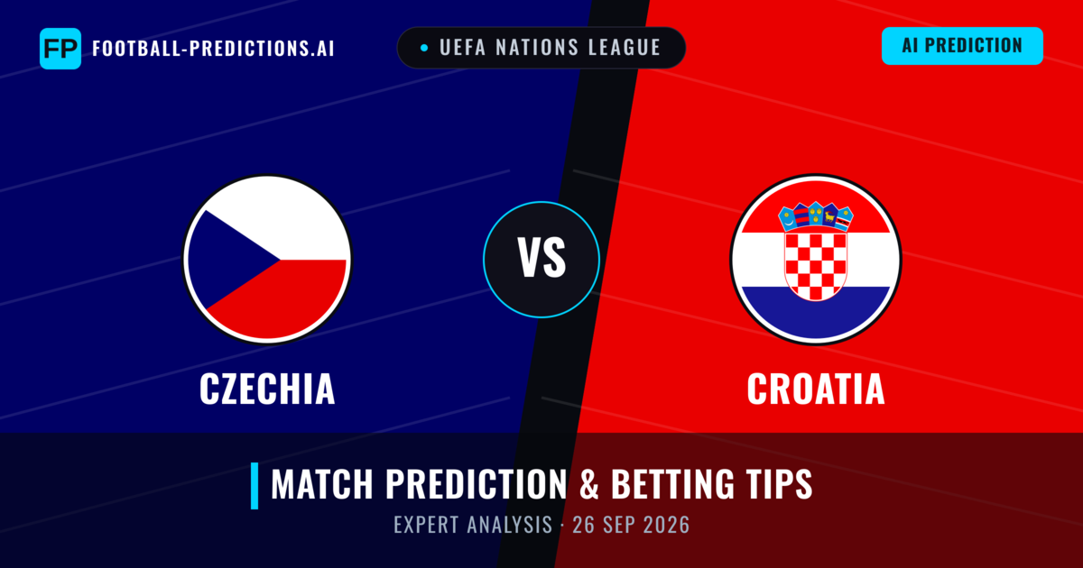 Czechia vs Croatia — match prediction & preview