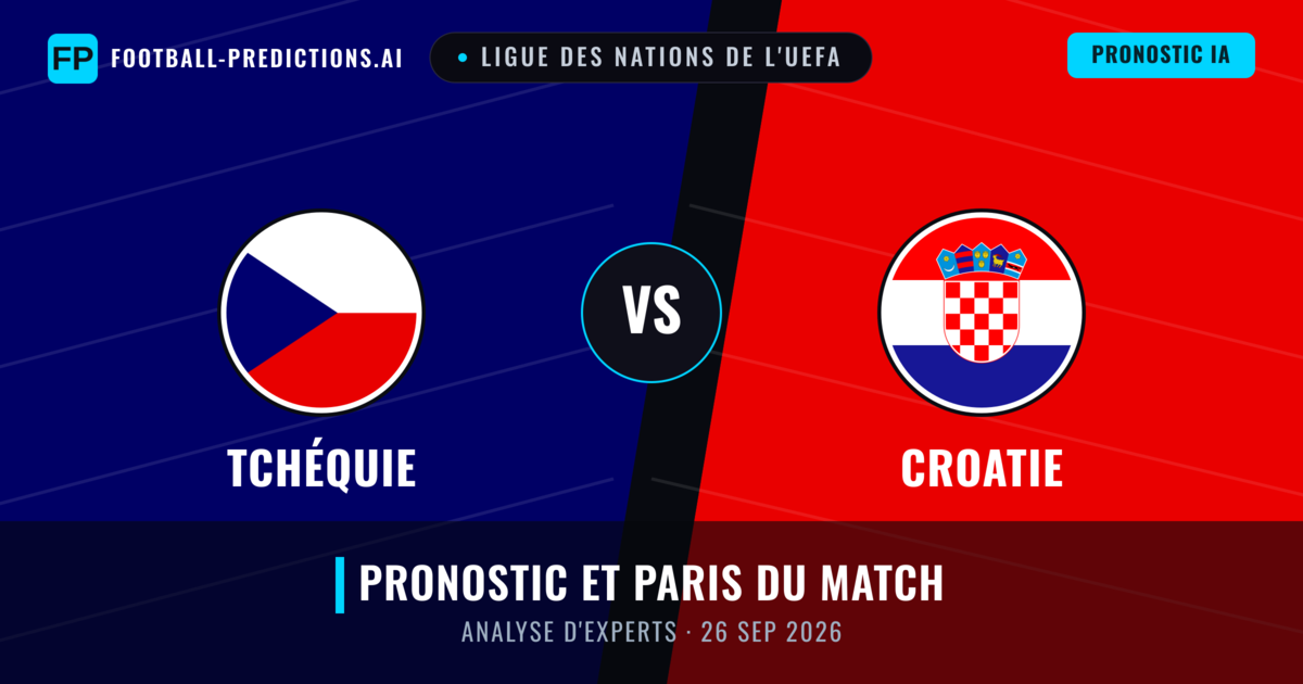 Tchéquie vs Croatie — pronostic et avant-match