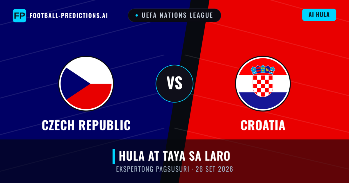 Czech Republic vs Croatia — hula at preview ng laban