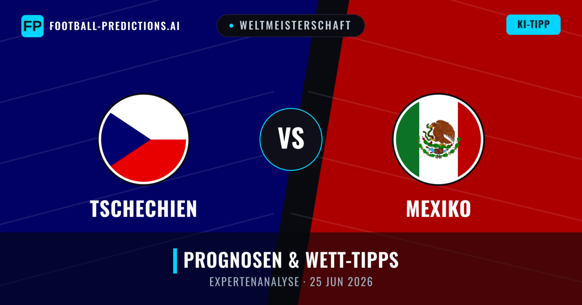 Tschechien vs Mexiko — Prognose und Spielvorschau
