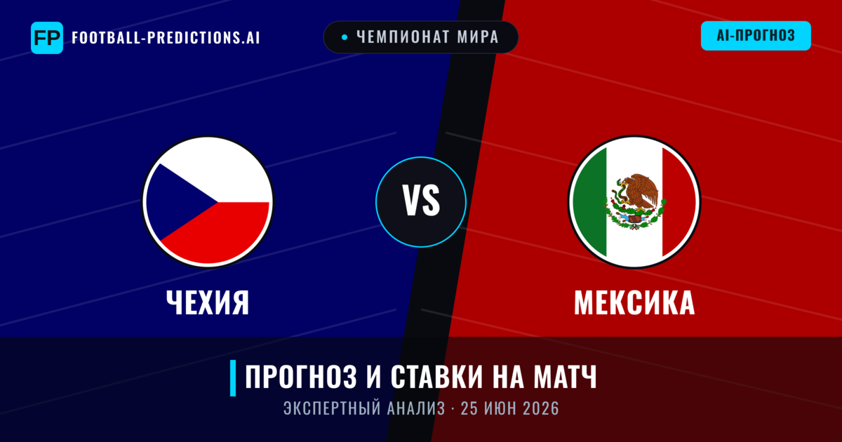 Чехия – Мексика — прогноз и превью матча
