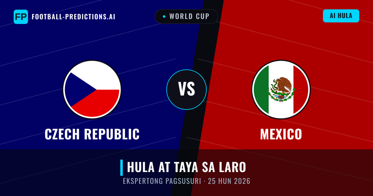 Czech Republic vs Mexico β hula at preview ng laban