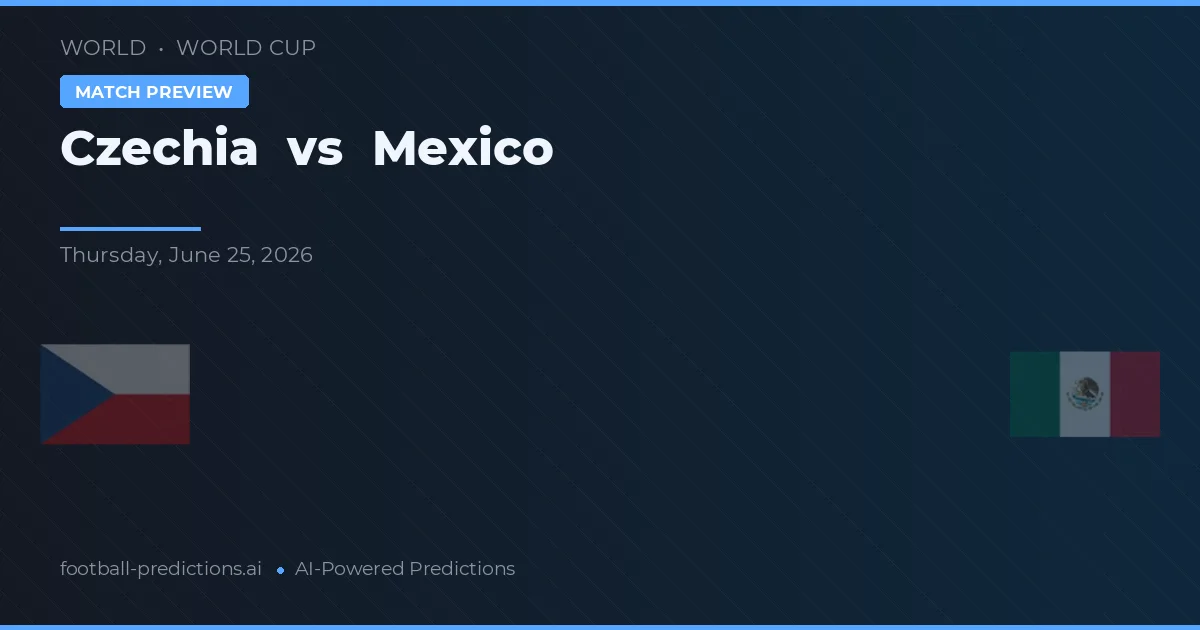 Czech Republic vs Mexico — hula at preview ng laban