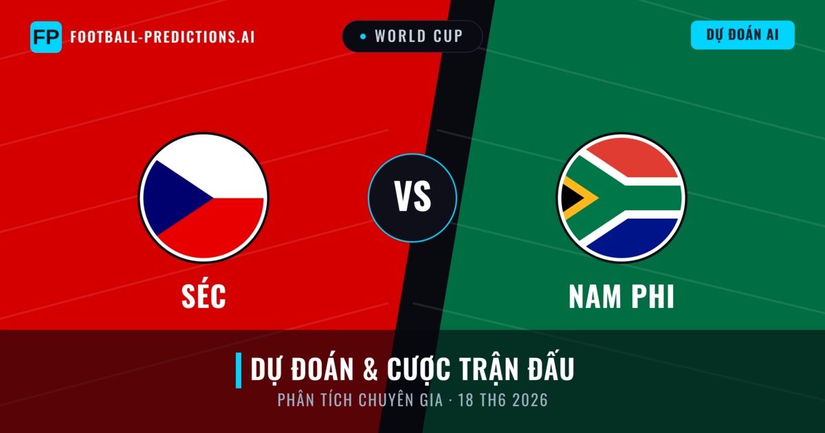 Séc vs Nam Phi — dự đoán và xem trước trận đấu