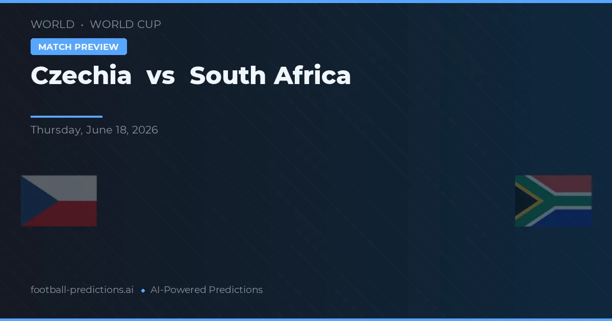 Czech Republic vs South Africa — hula at preview ng laban