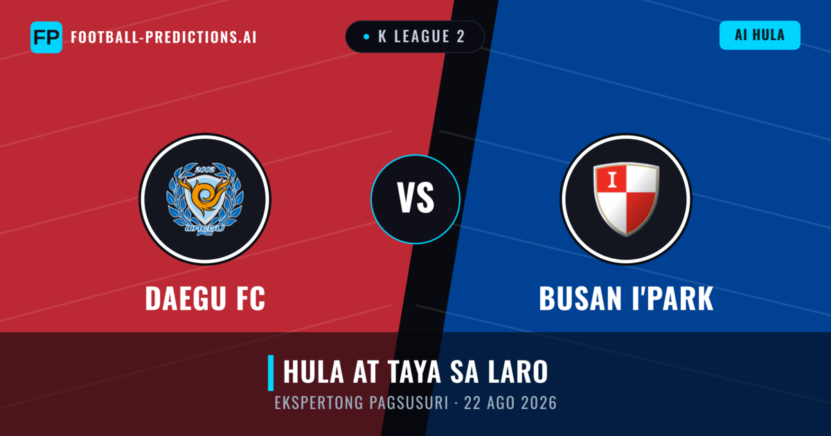 Daegu FC vs Busan I'Park — hula at preview ng laban