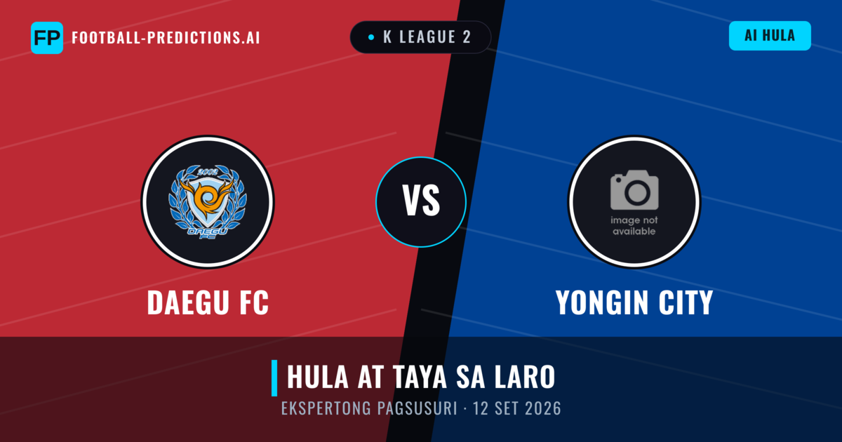 Daegu FC vs Yongin City — hula at preview ng laban