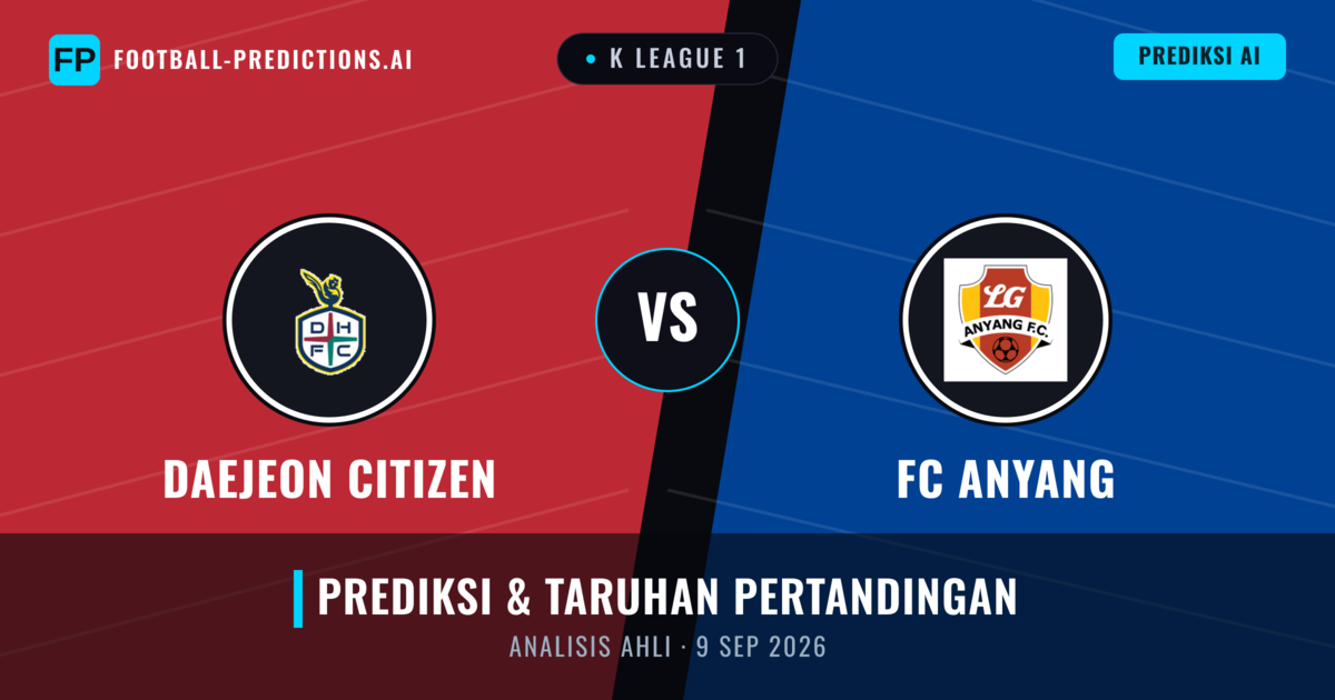 Daejeon Citizen vs FC Anyang — prediksi dan pratinjau pertandingan