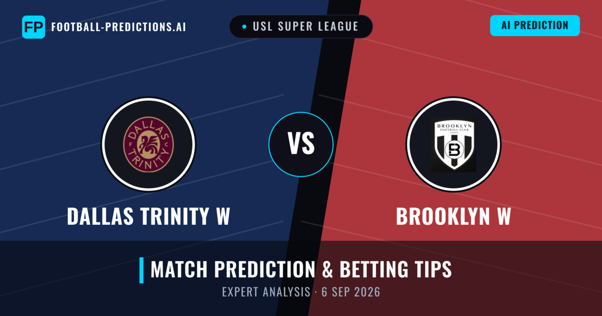 Dallas Trinity W vs Brooklyn W — match prediction & preview