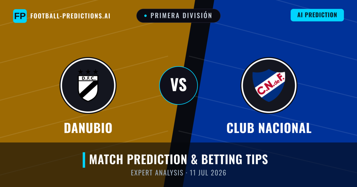 Danubio vs Club Nacional — match prediction & preview
