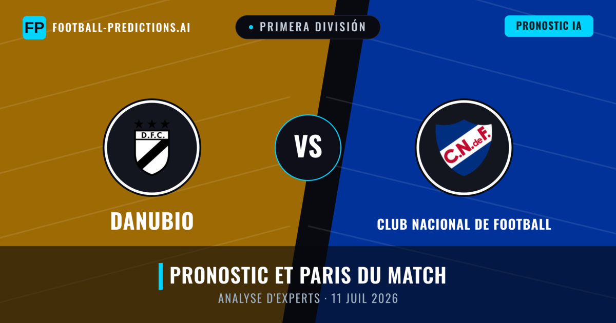 Danubio vs Club Nacional de Football — pronostic et avant-match