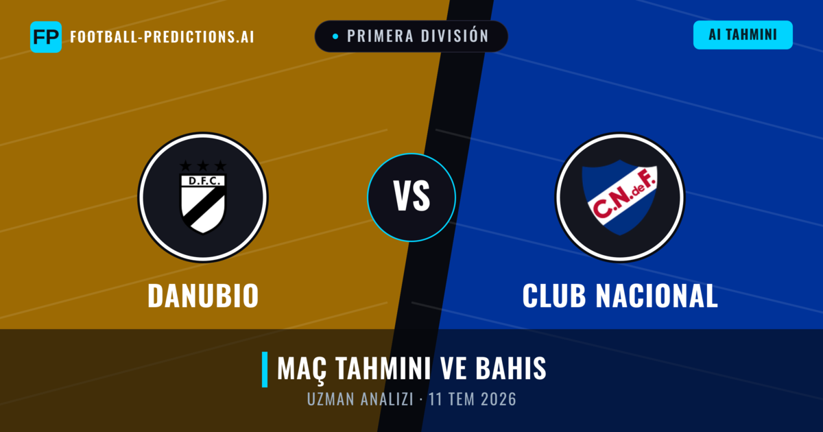 Danubio - Club Nacional — maç tahmini ve önizleme