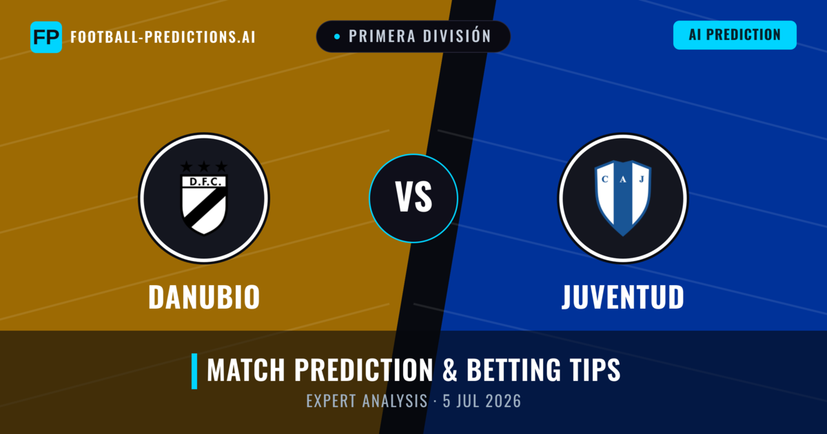 Danubio vs Juventud — match prediction & preview