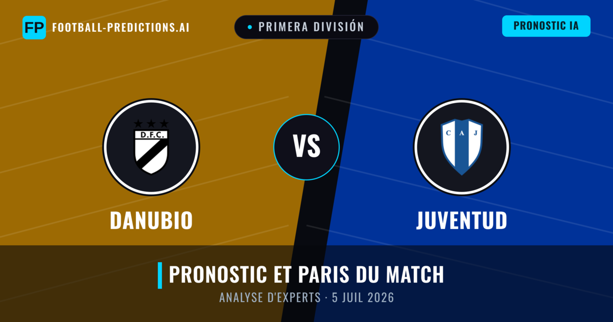 Danubio vs Juventud — pronostic et avant-match