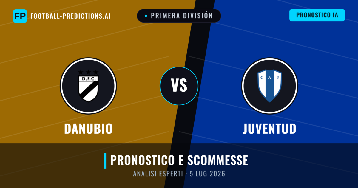 Danubio vs Juventud — pronostico e anteprima del match