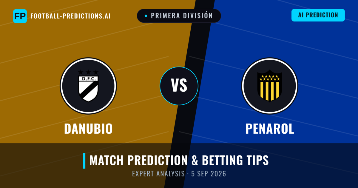 Danubio vs Penarol — match prediction & preview