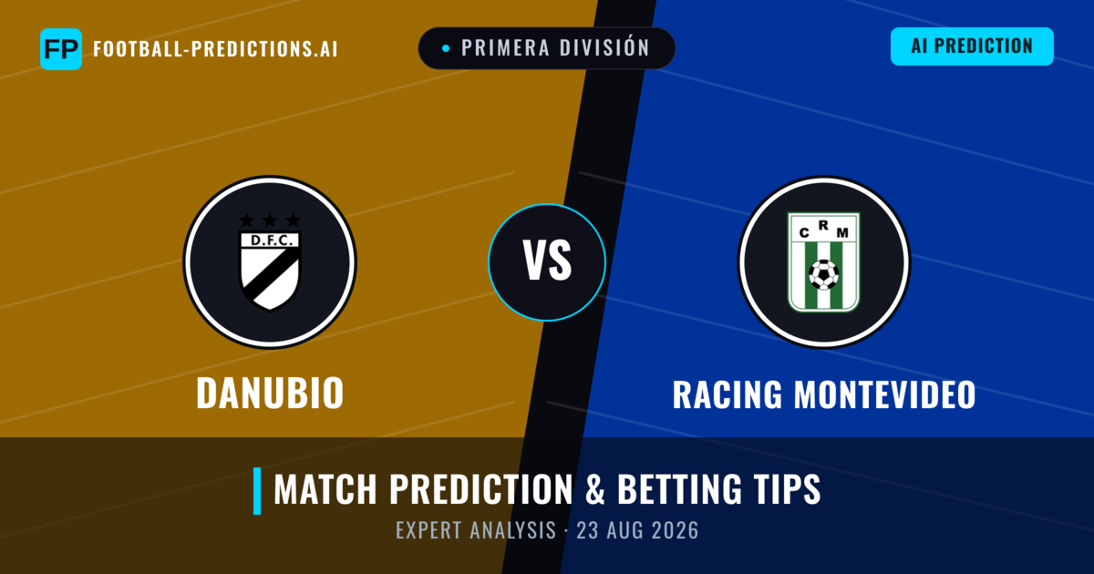 Danubio vs Racing Montevideo — match prediction & preview