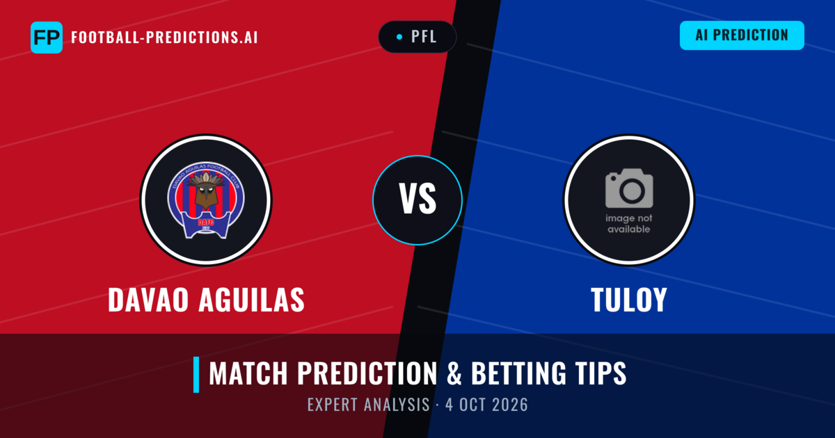Davao Aguilas vs Tuloy — match prediction & preview