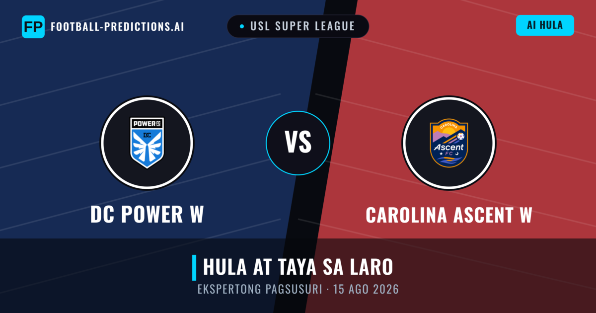 DC Power W vs Carolina Ascent W — hula at preview ng laban