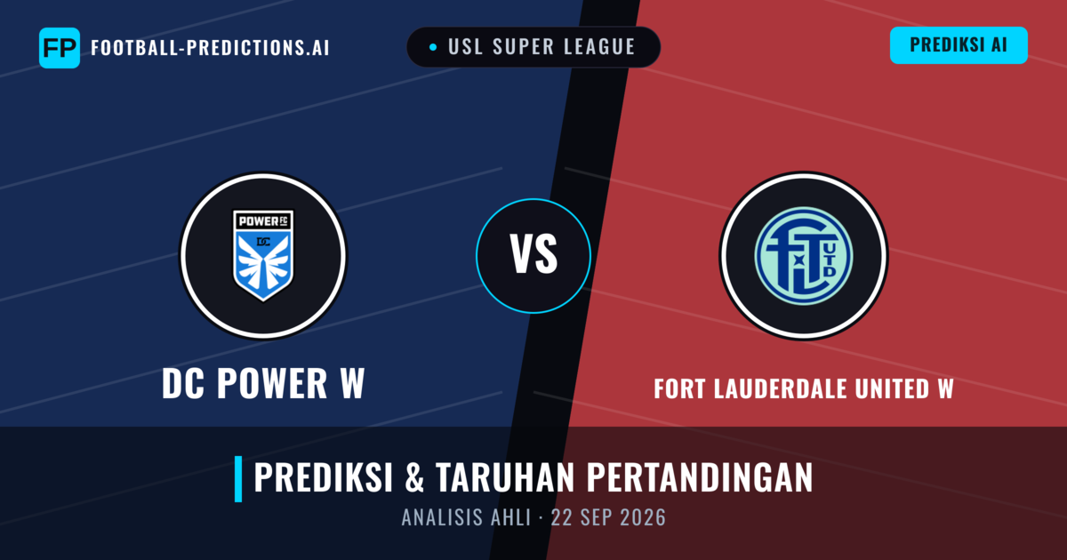 DC Power W vs Fort Lauderdale United W — prediksi dan pratinjau pertandingan