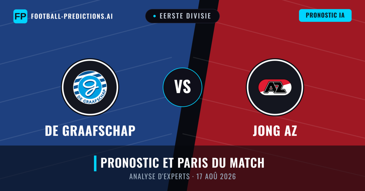 De Graafschap vs Jong AZ — pronostic et avant-match