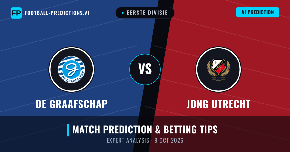 De Graafschap vs Jong Utrecht — match prediction & preview