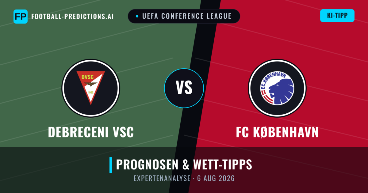 Debreceni VSC vs FC København — Prognose und Spielvorschau