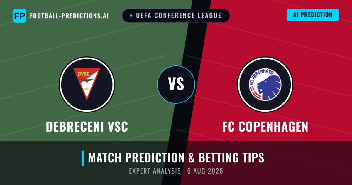 Debreceni VSC vs FC Copenhagen — match prediction & preview