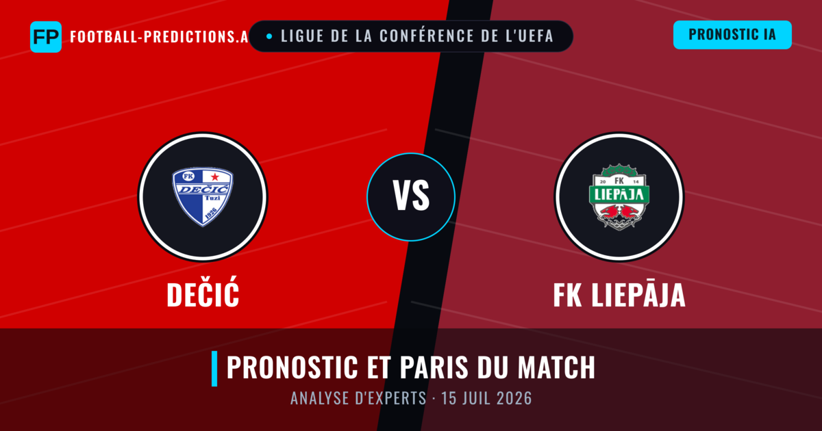Dečić vs FK Liepāja — pronostic et avant-match