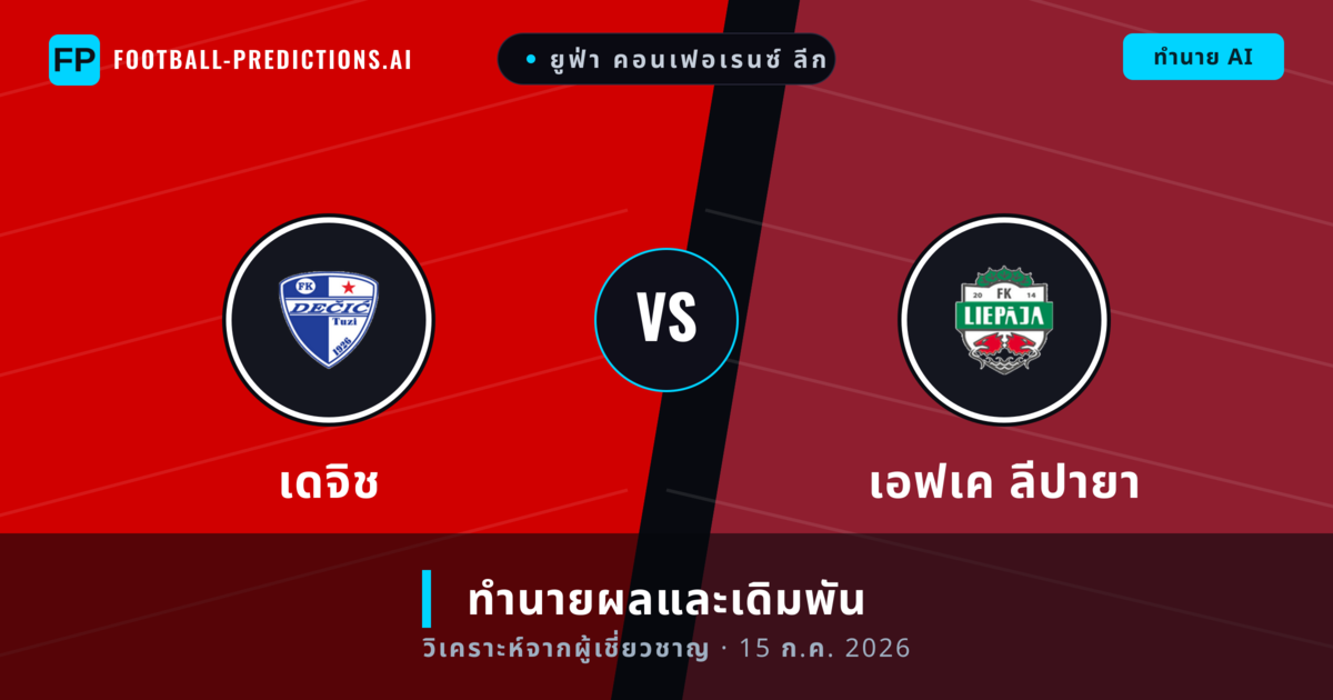 เดจิช พบ เอฟเค ลีปายา — ทำนายผลและพรีวิวการแข่งขัน