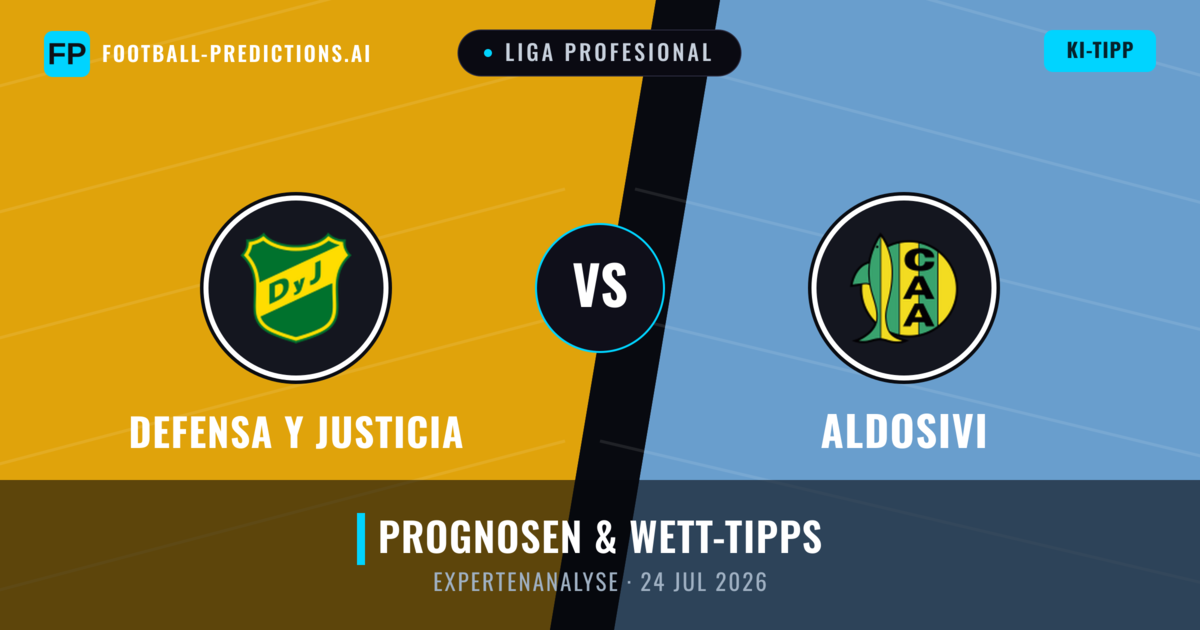 Defensa y Justicia vs Aldosivi — Prognose und Spielvorschau