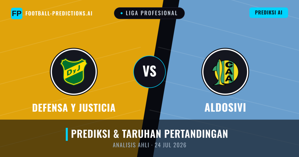 Defensa y Justicia vs Aldosivi — prediksi dan pratinjau pertandingan