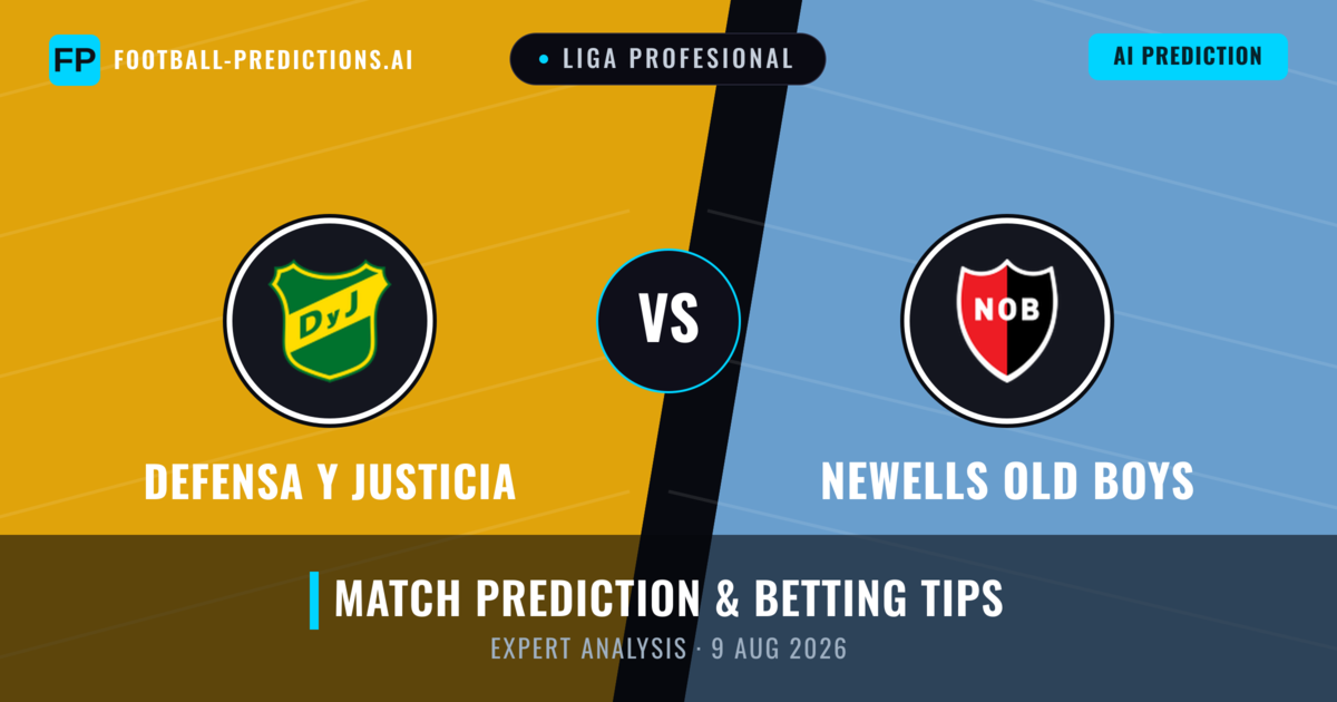 Defensa Y Justicia vs Newells Old Boys — match prediction & preview