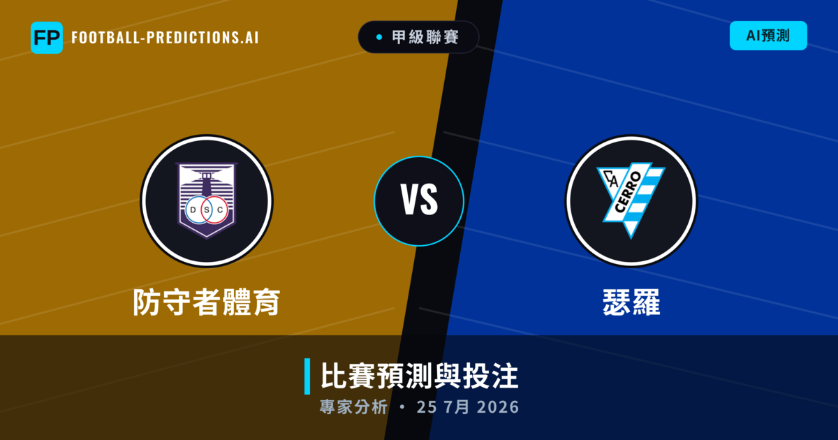防守者體育 vs 瑟羅 — 比赛预测和前瞻